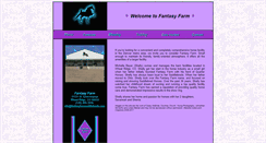 Desktop Screenshot of fantasyfarmsaddlebreds.com
